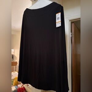 Jones New York Classic Black A-Line Skirt